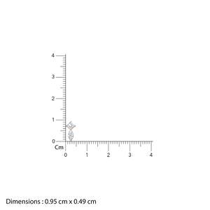 Boucles d'oreilles en or rose avec diamant Dualis Lab Grown Bijoux élégants et luxueux - Product Image 3