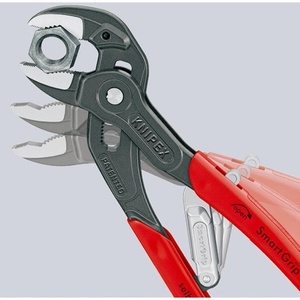 Pince à pompe à eau KNIPEX SmartGrip, longueur 250 mm, plage de serrage 10-36 mm, gris, revêtement plastique poli atralementné - Product Image 6