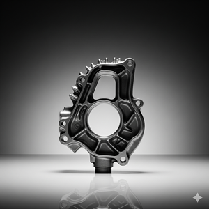 Carcasa de la bomba de aceite del motor automotriz, la cubierta de la bomba de aceite a veces está integrada en la cubierta de distribución. - Product Image 2