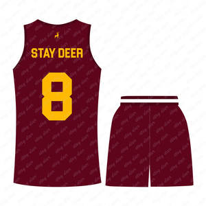 Uniforme de baloncesto impreso sublimación 3D personalizado | Pantalones cortos de camisetas de equipo de poliéster 100% antibacterianos transpirables | OEM/ODM - Product Image 2