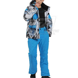 โรงงานผลิตชุดสกีสำหรับผู้ชายที่สวมใส่สบาย ชุดสกีพิมพ์ลายคุณภาพพรีเมียม ขายดีที่สุด - Product Image 2
