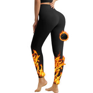 Leggings imprimés personnalisés pour femmes OEM logo en tissu extensible respirant parfait pour les événements de fitness et la vente au détail - Product Image 3