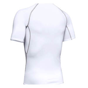 เสื้อคอมเพรสชั่นผู้ชายคุณภาพเยี่ยม ผ้าฝ้าย 100% เสื้อยืดผู้ชายทรงหลวม ผ้าเนื้อดีไซน์หรูหรา เสื้อคอมเพรสชั่นสำหรับผู้ชาย - Product Image 5