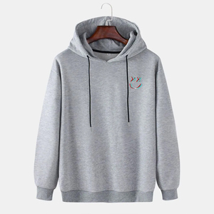 Sweat-shirt à capuche en polaire respirant à séchage rapide de haute qualité avec logo personnalisé pour hommes en gros - Product Image 2