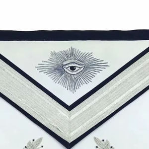 Servicio OEM, Delantales Masónicos de Tela y Logotipo Personalizables, Ligeros y de Alta Calidad - Último Diseño, Gran Venta, Uso en Todas las Estaciones - Product Image 4