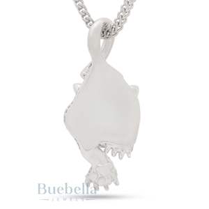 Prowl panthère collier actif tigre visage pendentif hommes femmes bijoux en or principal Moissanite diamant laiton cuivre or pendentif - Product Image 5