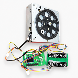 Kit de Placa Principal y Tolva de Monedas para Máquina de Cambio de Monedas – Pantalla LED Dual, Precableado, 12V CC, Kit de Repuesto - Product Image 2