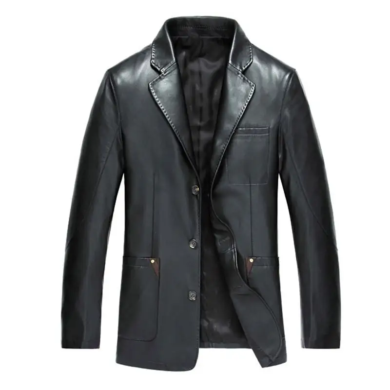 New Leather Coats for Men Low MOQ Men Wear Leather Fashion Wears Jackets Made in Pakistan OEM ODM Services