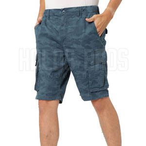 Pantalones cortos cargo de algodón informales de cintura media para hombre de la mejor calidad, diseño personalizado, patrón sólido hasta la rodilla, venta en línea al mejor precio - Product Image 2