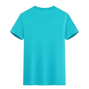Chemises Hip Hop à col en V en Spandex/Nylon pour hommes, manches courtes, coupe régulière, t-shirts décontractés, légers et rapides pour l'été - Product Image 3