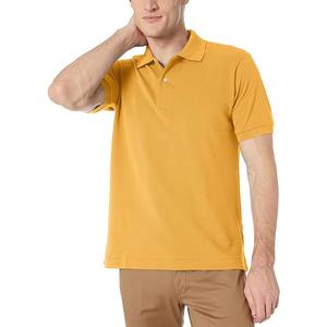 Polo para hombre, ajuste regular, tela ligera y transpirable, manga corta, cuello acanalado, tapeta con botones, moda moderna informal de verano - Product Image 4