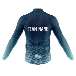 Conjunto de Pantalones y Jersey de Ciclismo para Exteriores, Transpirable, con Tirantes, Resistente al Viento, Manga Larga, Antibacteriano, Spandex/Poliéster, Absorbe el Sudor - Product Image 3