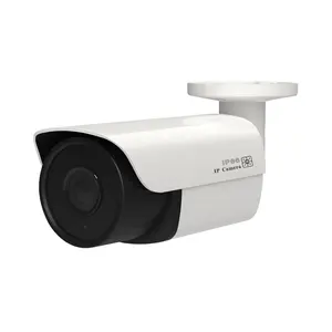 8MP AI deteksi manusia & kendaraan, kamera pengawas CCTV PoE luar ruangan H.265 4K 8MP peluru PoE IP kamera keamanan