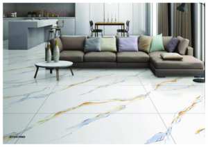 Carreaux de sol et de mur en porcelaine sans fin dorés 600x1200, qualité de carrelage d'exportation premium - Product Image 2