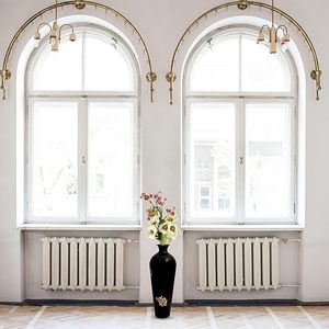 Florero decorativo de mesa de metal de hierro costero romántico moderno para inspiración de boda o exhibición de jarrón de brotes - Product Image 3