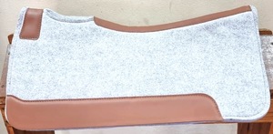 Almohadilla de fieltro de lana para montar a caballo, sillín occidental de alta calidad, personalizada, precio asequible - Product Image 3