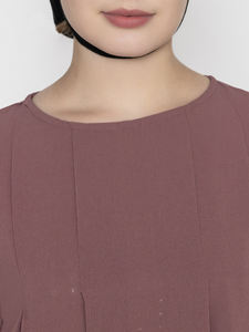 Dernier Style 2024 Designer Femmes Naqab Manches Longues Burkha Solide Hijab Robes Musulmanes Disponibles au Prix de Gros de l'Inde - Product Image 5