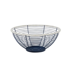 New Arrival Design <b>Black</b> Antique Finishing Fruit Storage <b>Basket</b> Top Quality <b>Black</b> Finishing <b>Wire</b> Metal Decorative Fruit <b>Basket</b> - Product Image 6