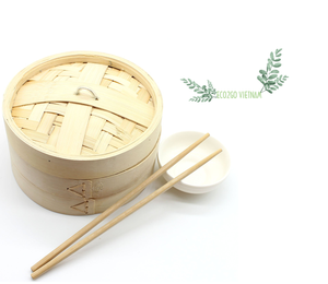 Cuiseur vapeur en bambou écologique et durable/Méthode de cuisson plus saine/Excellent choix pour votre famille - Product Image 5