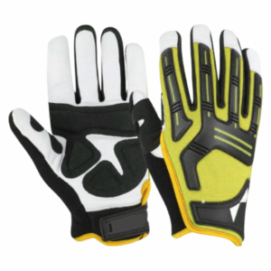 ถุงมือผ้าฝ้ายแบบหนาไซส์ XL, ถุงมือหนังวัวเสริมความแข็งแรงใช้งานได้ทุกวันมีความปลอดภัยทนความร้อน - Product Image 5