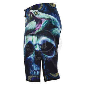 Diseña Tus Propios Shorts de MMA, Diseño Personalizado, Parte Delantera Transpirable, Ligeros, de Secado Rápido, Spandex/Poliéster, Ropa de Entrenamiento para Hombre, MOQ Bajo - Product Image 3