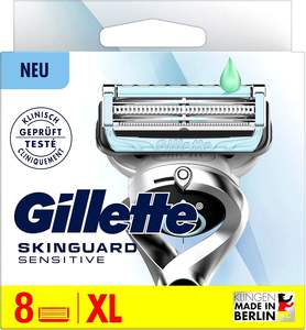 Gillette Skinguard Sensitive Lames de recharge pour hommes, lot de 8 lames de recharge, bande Lubra améliorée, pour poignées Fusion - Product Image 6