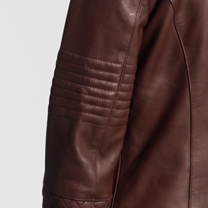 Chaqueta de cuero de piel de oveja auténtica para mujer de invierno acolchada de alta calidad, transpirable, a prueba de viento, calentada, de punto de secado rápido - Product Image 5
