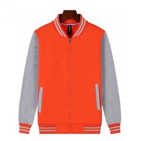 Veste universitaire personnalisée Veste universitaire d'hiver brodée en chenille de haute qualité en mélange de polyester et de coton