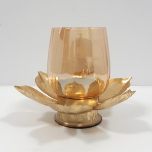 Available High Quality Round Glass <b>Candle</b> Jar for Home & Hotel Decoration New Design Best Price Metal <b>Candle</b> Lantern - Product Image 1