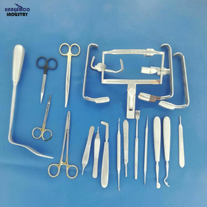 ชุดเครื่องมือผ่าตัดปากเปิดแบบแมนนวล สแตนเลสแท้ ยี่ห้อใหม่ 16 ชิ้น คุณภาพเยอรมัน ได้รับการรับรองมาตรฐาน CE และ ISO - Product Image 1
