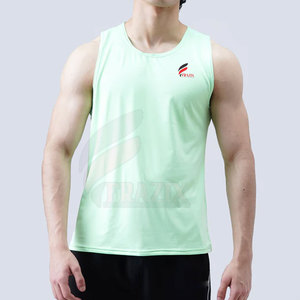 Camiseta sin Mangas Lisa para Hombre, Tejido Transpirable y Suave, Camiseta Deportiva para Hombre, Chaleco de Secado Rápido, Camiseta de Gimnasio y Fitness - Product Image 2