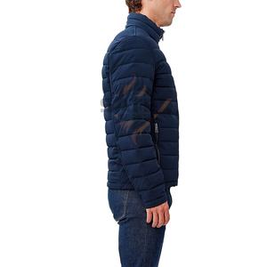 ผู้ผลิตเสื้อแจ็คเก็ตพัฟเฟอร์คอตั้งสไตล์ไฮสตรีทสำหรับผู้ชายที่ดีที่สุด ผลิตตามสั่ง ขนาดตามต้องการ สวมใส่สบาย ระบายอากาศได้ดี กันลม เหมาะสำหรับฤดูใบไม้ร่วง - Product Image 4