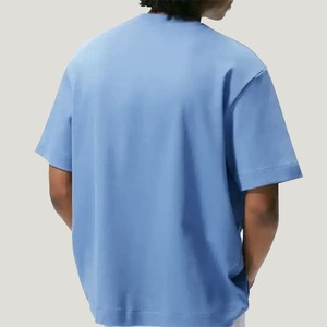 Camiseta de Manga Corta para Hombre, Corte Regular, Cuello Redondo, Impresión Serigráfica, 220g, Transpirable, Estilo Urbano, Algodón Grueso de Alta Calidad - Product Image 3