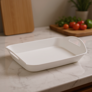 Plateau de service en plastique BLIM assorti VS004DM4531 avec poignées 45x31cm, plateau de rangement - Product Image 3