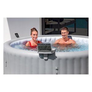 Bandeja para objetos 4 en 1 Xtras Spa Lay Z Spa gris 60337 Bestway, toallero 4 en 1 - Product Image 2