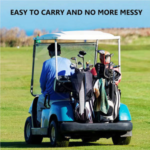 ผ้าขนหนูวาฟเฟิลสำหรับกอล์ฟ น้ำหนักเบา ราคาขายส่งจำนวนมาก สำหรับขจัดคราบสกปรกบนร่องหน้าไม้เหล็ก อุปกรณ์สนามกอล์ฟ - Product Image 6