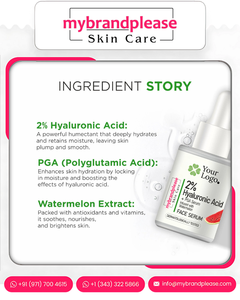 Suero de hidratación avanzada con 2 por ciento de ácido hialurónico y PGA para un brillo de piel regordeta y soporte de humedad diaria - Product Image 5