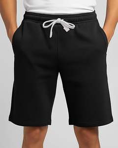 Pantalones Cortos Bermuda Deportivos de Algodón French Terry para Hombre, Estilo Urbano, Personalizables - Product Image 3