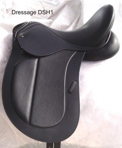 Sillín de doma inglés de alta calidad de cuero DD Premium con accesorios de alto tacto - Product Image 2
