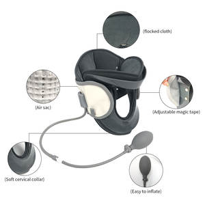 Kalung leher ortopedi tiup lembut, penyangga leher dapat diatur untuk pria - Product Image 2
