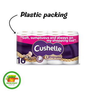 Sacs d'emballage de gousset de logo personnalisé en plastique PE de qualité supérieure Produits ménagers durables pour papier toilette Personnalisables et polyvalents - Product Image 5