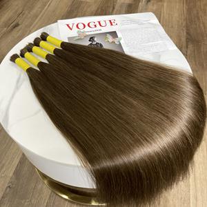 Offre Spéciale pleine cuticule douce vierge Remy cheveux en vrac russe slave cheveux humains en vrac pleine longueur pour la russie cheveux avec prix d'usine - Product Image 3