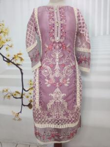 Últimas señoras Readymade Fancy bordado pakistaní Shalwar Kameez traje transpirable al por mayor superventas traje de lujo - Product Image 4