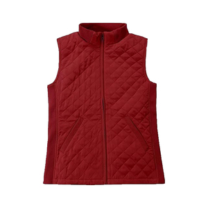 Nuevo Diseño de Moda de invierno personalizado Puffy Winter Warmer Stand Collar algodón hombres chaleco sin mangas Puffer chaquetas - Product Image 5