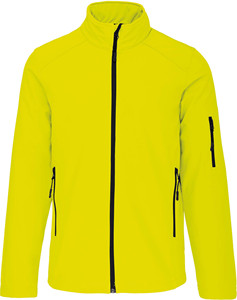 Veste d'hiver formelle Softshell pour hommes avec col montant et fermeture à glissière Service OEM disponible - Product Image 4