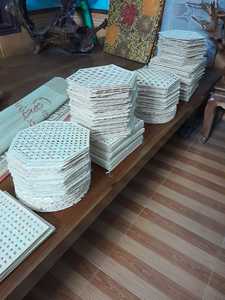 Bamboo Webbing Attractive Price New Year Decorative Product <b>Grid</b> Woven Bamboo <b>Wall</b> Hanging - Product Image 3