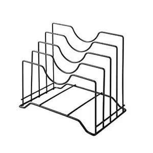 Support d'assiettes de qualité supérieure, meilleure vente à un prix abordable, vente en gros, élégant pour la maison, support d'assiettes de cuisine - Product Image 5