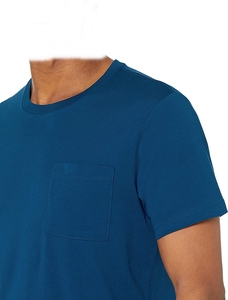 T-shirts de haute qualité pour hommes, vêtements décontractés à la mode, broderie élégante, logos, étiquette de broderie bouffante, motif à carreaux, manches longues, 180g - Product Image 5