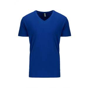 Organic Signatures V-Neck 100% Certified Organic Cotton Soft T-Shirts para hombres Camisetas en línea Sin mínimos - Product Image 3