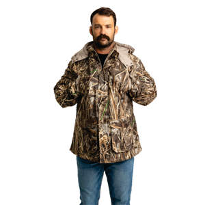 Parka aislante impermeable de OEM para hombre Realtree de fabricación personalizada, perfecta para la caza de aves acuáticas - Product Image 1